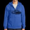 Tall Essential Fleece Full Zip Hooded Sweatshirt Thumbnail