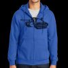 Tall Essential Fleece Full Zip Hooded Sweatshirt Thumbnail