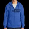 Tall Essential Fleece Full Zip Hooded Sweatshirt Thumbnail