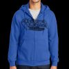 Tall Essential Fleece Full Zip Hooded Sweatshirt Thumbnail