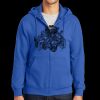 Tall Essential Fleece Full Zip Hooded Sweatshirt Thumbnail