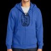 Tall Essential Fleece Full Zip Hooded Sweatshirt Thumbnail