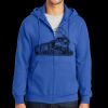 Tall Essential Fleece Full Zip Hooded Sweatshirt Thumbnail