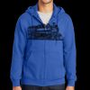 Tall Essential Fleece Full Zip Hooded Sweatshirt Thumbnail