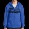 Tall Essential Fleece Full Zip Hooded Sweatshirt Thumbnail