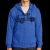 Tall Essential Fleece Full Zip Hooded Sweatshirt Thumbnail