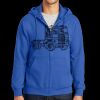Tall Essential Fleece Full Zip Hooded Sweatshirt Thumbnail