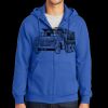 Tall Essential Fleece Full Zip Hooded Sweatshirt Thumbnail