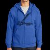 Tall Essential Fleece Full Zip Hooded Sweatshirt Thumbnail