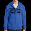 Tall Essential Fleece Full Zip Hooded Sweatshirt Thumbnail