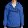 Tall Essential Fleece Full Zip Hooded Sweatshirt Thumbnail