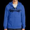 Tall Essential Fleece Full Zip Hooded Sweatshirt Thumbnail