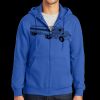 Tall Essential Fleece Full Zip Hooded Sweatshirt Thumbnail