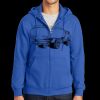 Tall Essential Fleece Full Zip Hooded Sweatshirt Thumbnail
