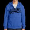 Tall Essential Fleece Full Zip Hooded Sweatshirt Thumbnail