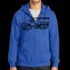 Tall Essential Fleece Full Zip Hooded Sweatshirt Thumbnail