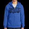 Tall Essential Fleece Full Zip Hooded Sweatshirt Thumbnail