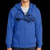 Tall Essential Fleece Full Zip Hooded Sweatshirt Thumbnail