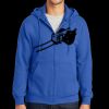 Tall Essential Fleece Full Zip Hooded Sweatshirt Thumbnail