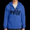 Tall Essential Fleece Full Zip Hooded Sweatshirt Thumbnail