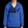 Tall Essential Fleece Full Zip Hooded Sweatshirt Thumbnail