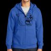 Tall Essential Fleece Full Zip Hooded Sweatshirt Thumbnail