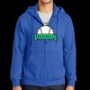 Tall Essential Fleece Full Zip Hooded Sweatshirt Thumbnail
