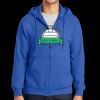Tall Essential Fleece Full Zip Hooded Sweatshirt Thumbnail