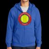 Tall Essential Fleece Full Zip Hooded Sweatshirt Thumbnail