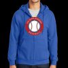 Tall Essential Fleece Full Zip Hooded Sweatshirt Thumbnail