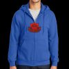 Tall Essential Fleece Full Zip Hooded Sweatshirt Thumbnail