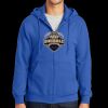 Tall Essential Fleece Full Zip Hooded Sweatshirt Thumbnail