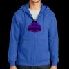 Tall Essential Fleece Full Zip Hooded Sweatshirt Thumbnail