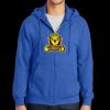Tall Essential Fleece Full Zip Hooded Sweatshirt Thumbnail