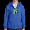Tall Essential Fleece Full Zip Hooded Sweatshirt Thumbnail