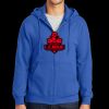 Tall Essential Fleece Full Zip Hooded Sweatshirt Thumbnail