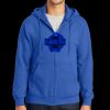 Tall Essential Fleece Full Zip Hooded Sweatshirt Thumbnail