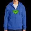 Tall Essential Fleece Full Zip Hooded Sweatshirt Thumbnail