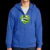 Tall Essential Fleece Full Zip Hooded Sweatshirt Thumbnail