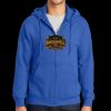 Tall Essential Fleece Full Zip Hooded Sweatshirt Thumbnail