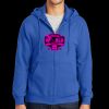 Tall Essential Fleece Full Zip Hooded Sweatshirt Thumbnail
