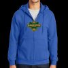 Tall Essential Fleece Full Zip Hooded Sweatshirt Thumbnail
