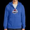 Tall Essential Fleece Full Zip Hooded Sweatshirt Thumbnail
