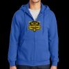 Tall Essential Fleece Full Zip Hooded Sweatshirt Thumbnail