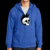 Tall Essential Fleece Full Zip Hooded Sweatshirt Thumbnail