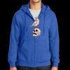 Tall Essential Fleece Full Zip Hooded Sweatshirt Thumbnail