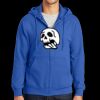 Tall Essential Fleece Full Zip Hooded Sweatshirt Thumbnail