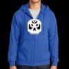 Tall Essential Fleece Full Zip Hooded Sweatshirt Thumbnail