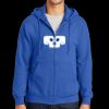 Tall Essential Fleece Full Zip Hooded Sweatshirt Thumbnail