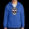 Tall Essential Fleece Full Zip Hooded Sweatshirt Thumbnail